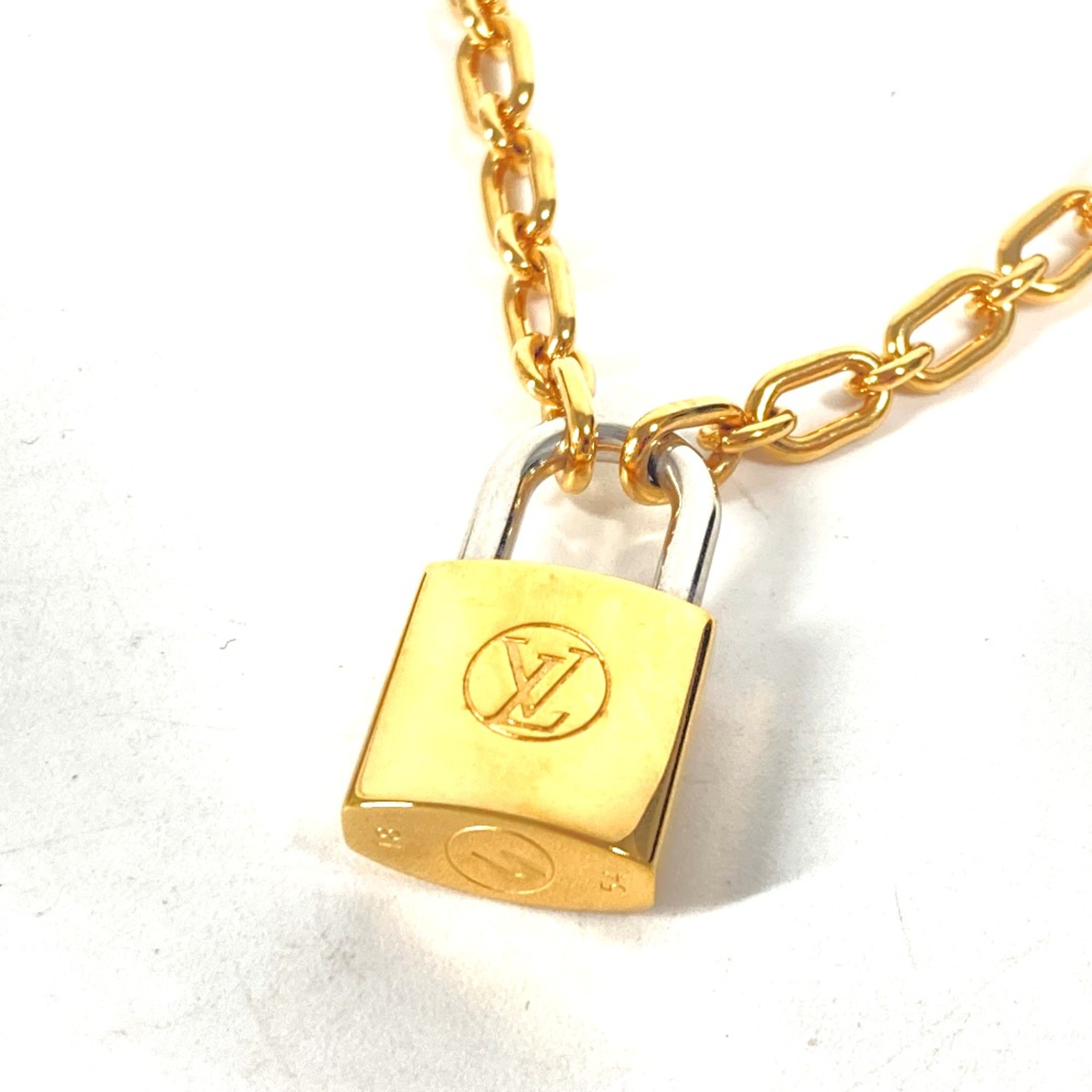 Louis Vuitton M62858 Accessories Long Necklace Chain Necklace Gold Silver