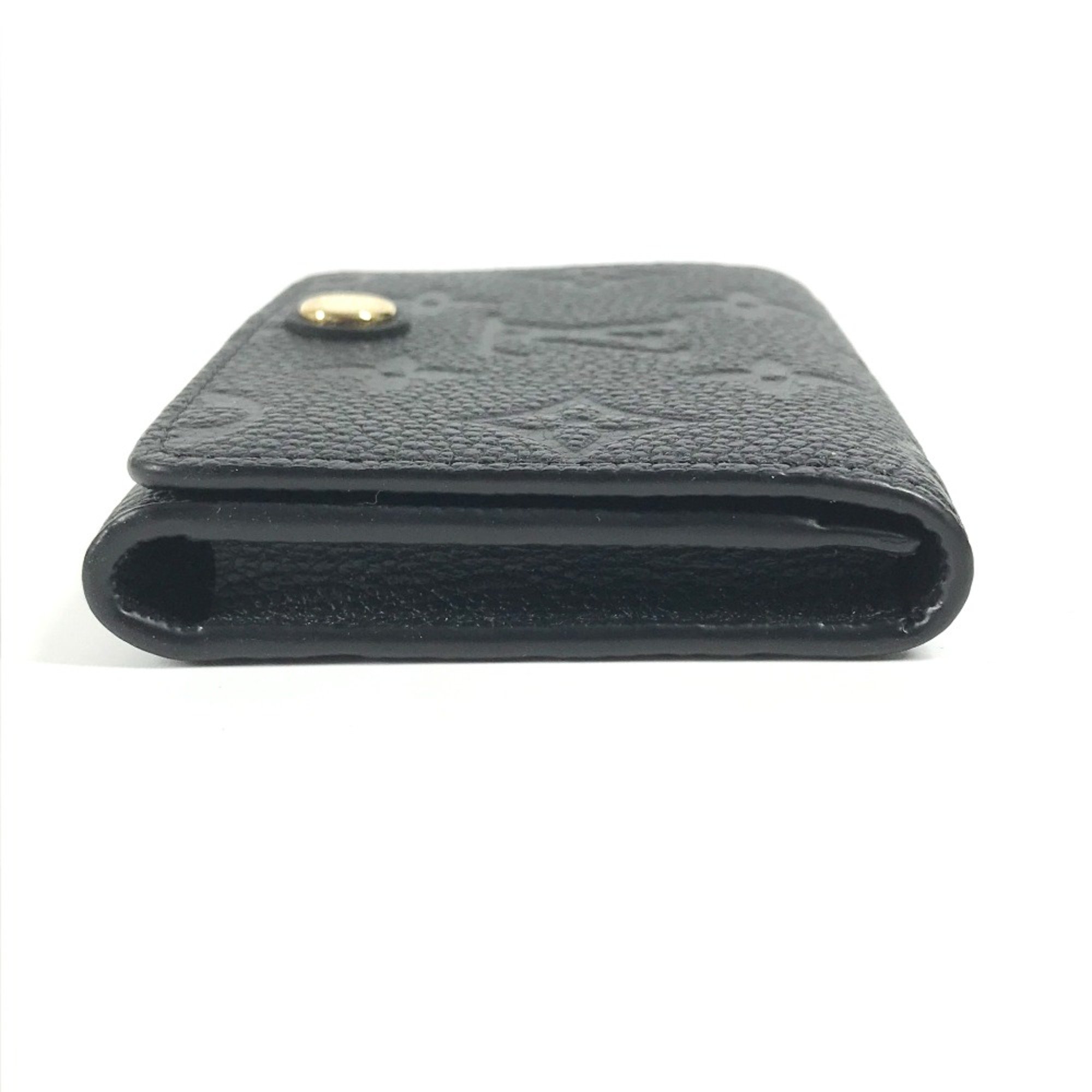 Louis Vuitton M58456 MonogramEmpreinte Business Card Holder Pass Case Card Case Noir Black