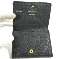 Louis Vuitton M58456 MonogramEmpreinte Business Card Holder Pass Case Card Case Noir Black