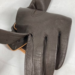 Louis Vuitton right hand gloves Brown