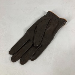 Louis Vuitton right hand gloves Brown