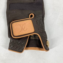 Louis Vuitton right hand gloves Brown