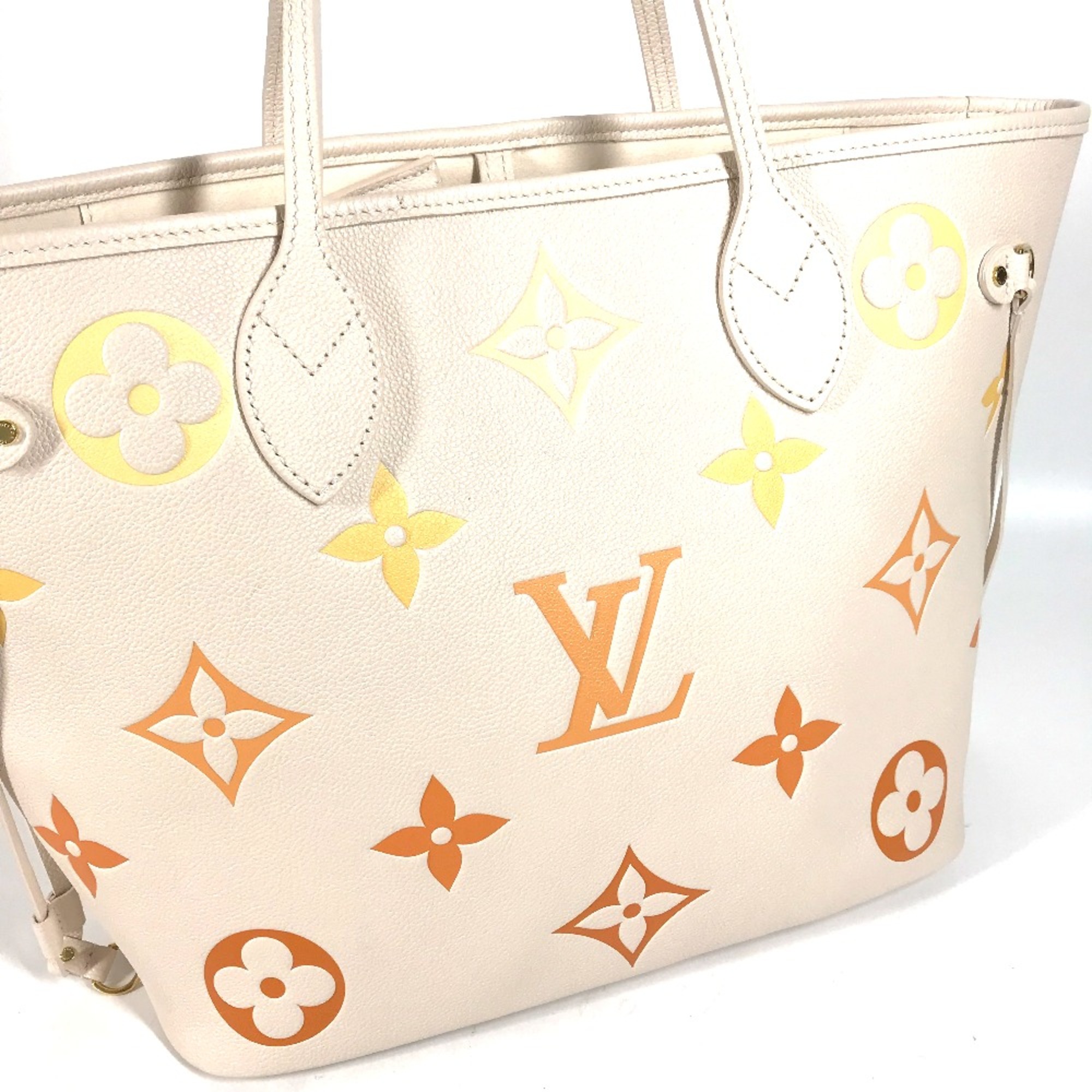 Louis Vuitton M46516 MonogramEmpreinte Shoulder Bag Shoulder Bag with Pouch Tote Bag Beige