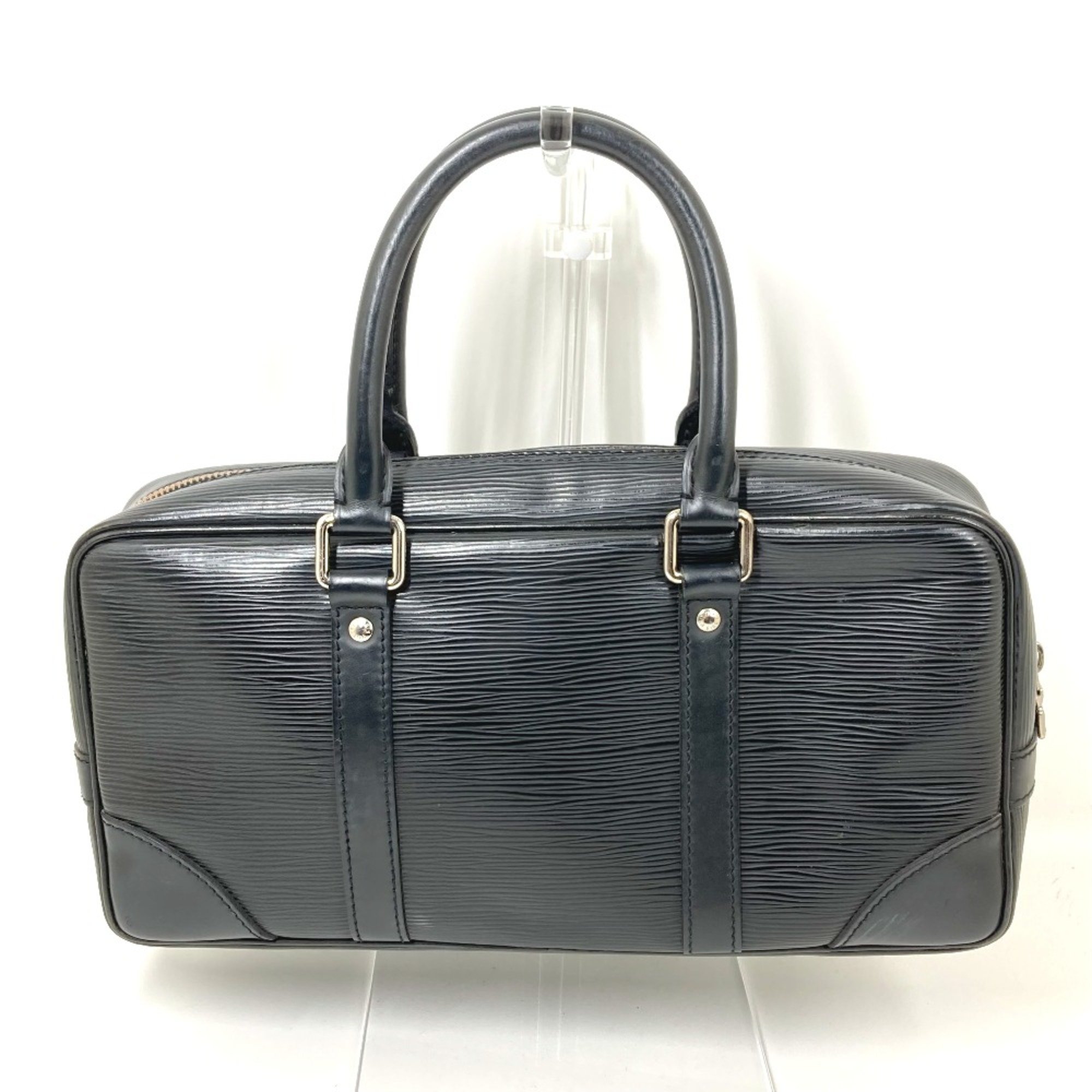 Louis Vuitton M59112 Epi Bag Mini Duffle Bag Hand Bag Noir Black