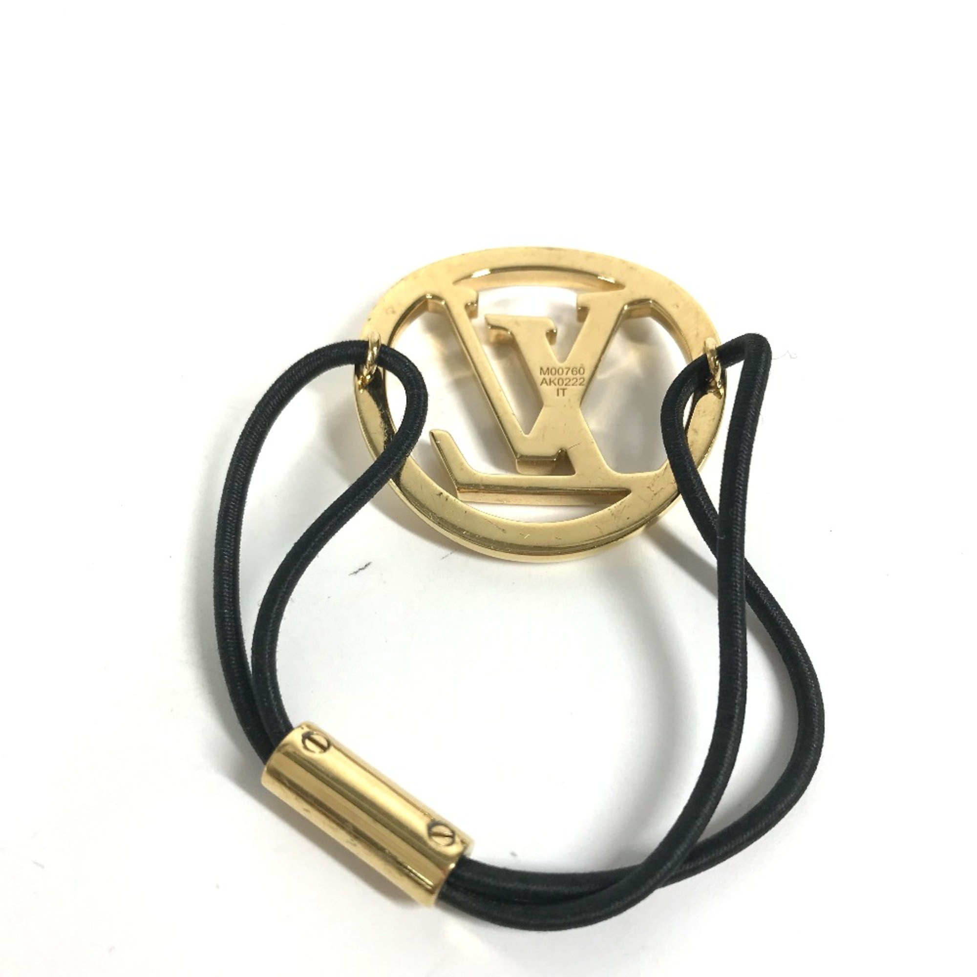 Louis Vuitton M00760 hair accessory Hair rubber Gold Black