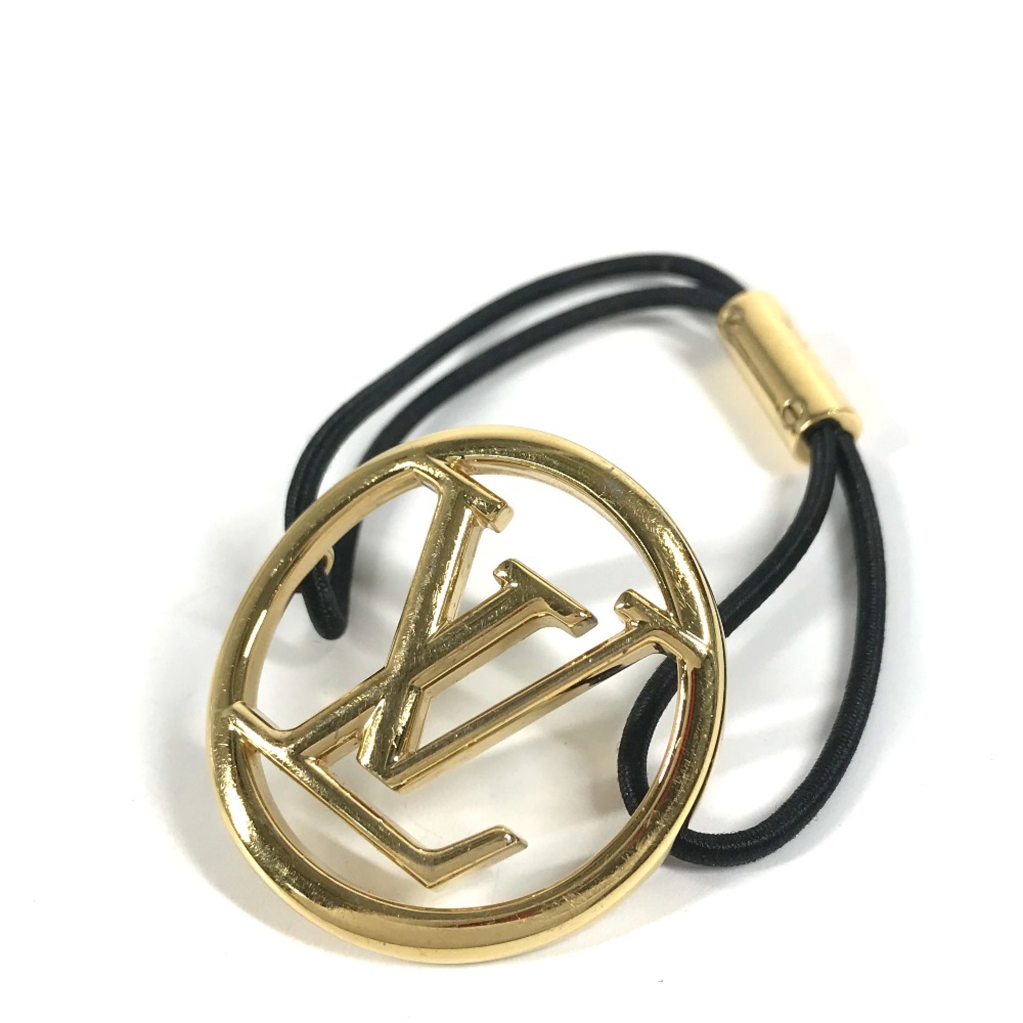 Louis Vuitton M00760 hair accessory Hair rubber Gold Black