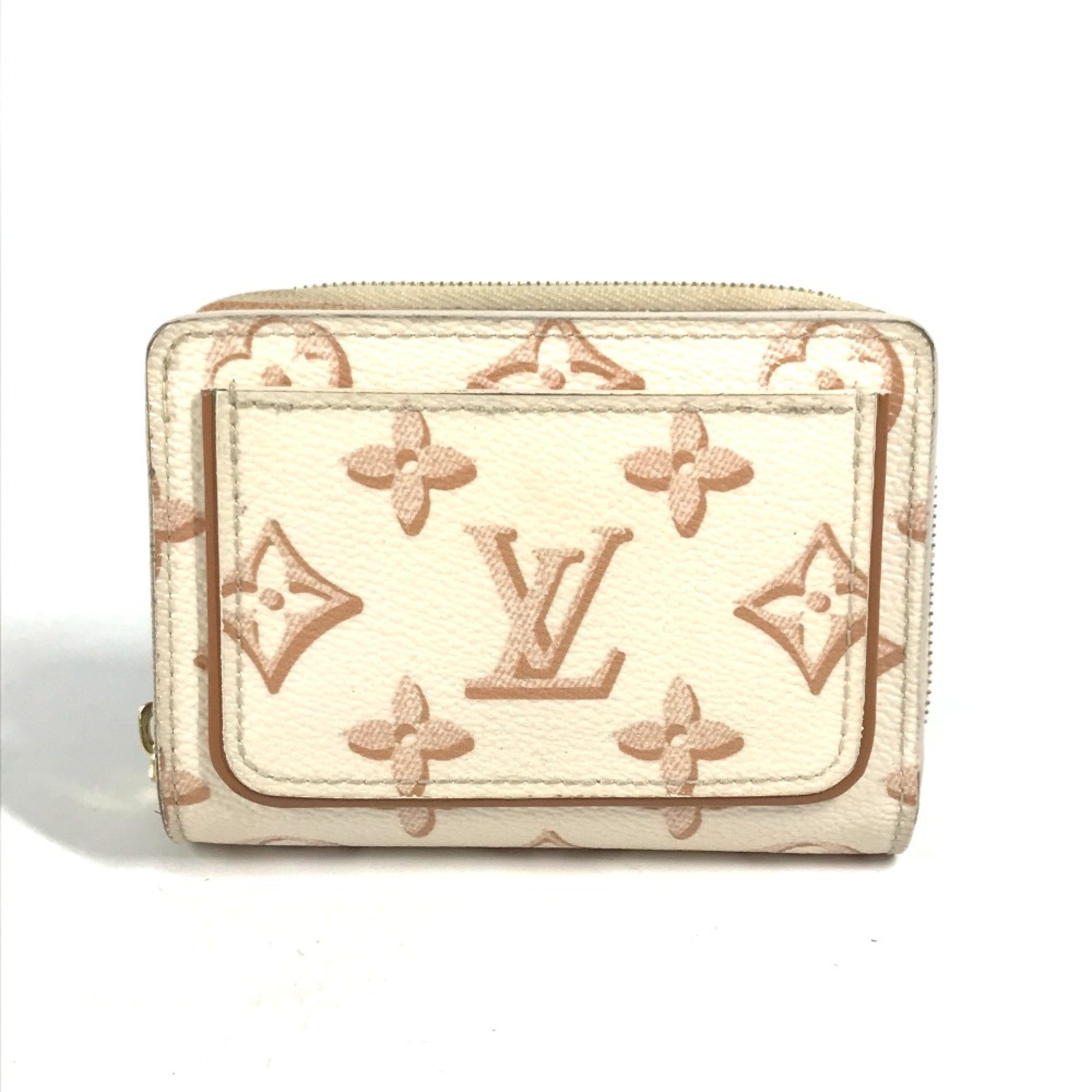 Louis Vuitton M81527 Monogram Compact wallet Folded wallet WhiteBased