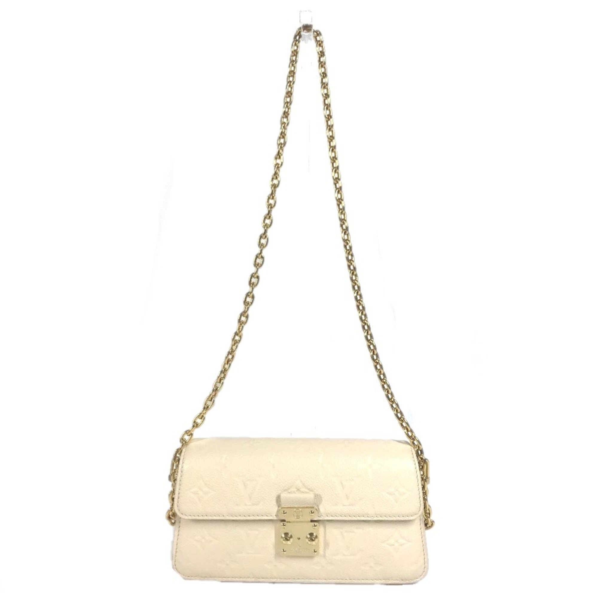 Louis Vuitton M82836 MonogramEmpreinte Pochette Crossbody bag Shoulder Bag claim Beige