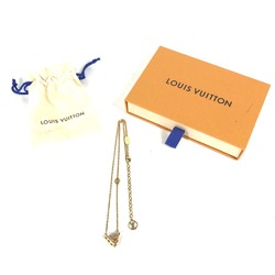 Louis Vuitton M68920 Accessories V logo Chain Necklace Gold Multicolore