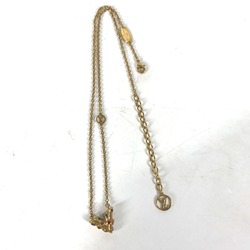 Louis Vuitton M68920 Accessories V logo Chain Necklace Gold Multicolore