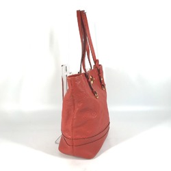 Louis Vuitton M40556 MonogramEmpreinte Shoulder Bucket with Pouch Shoulder Bag Red