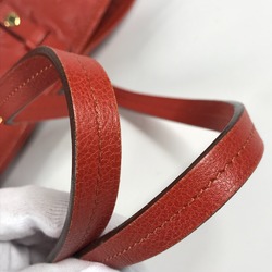 Louis Vuitton M40556 MonogramEmpreinte Shoulder Bucket with Pouch Shoulder Bag Red