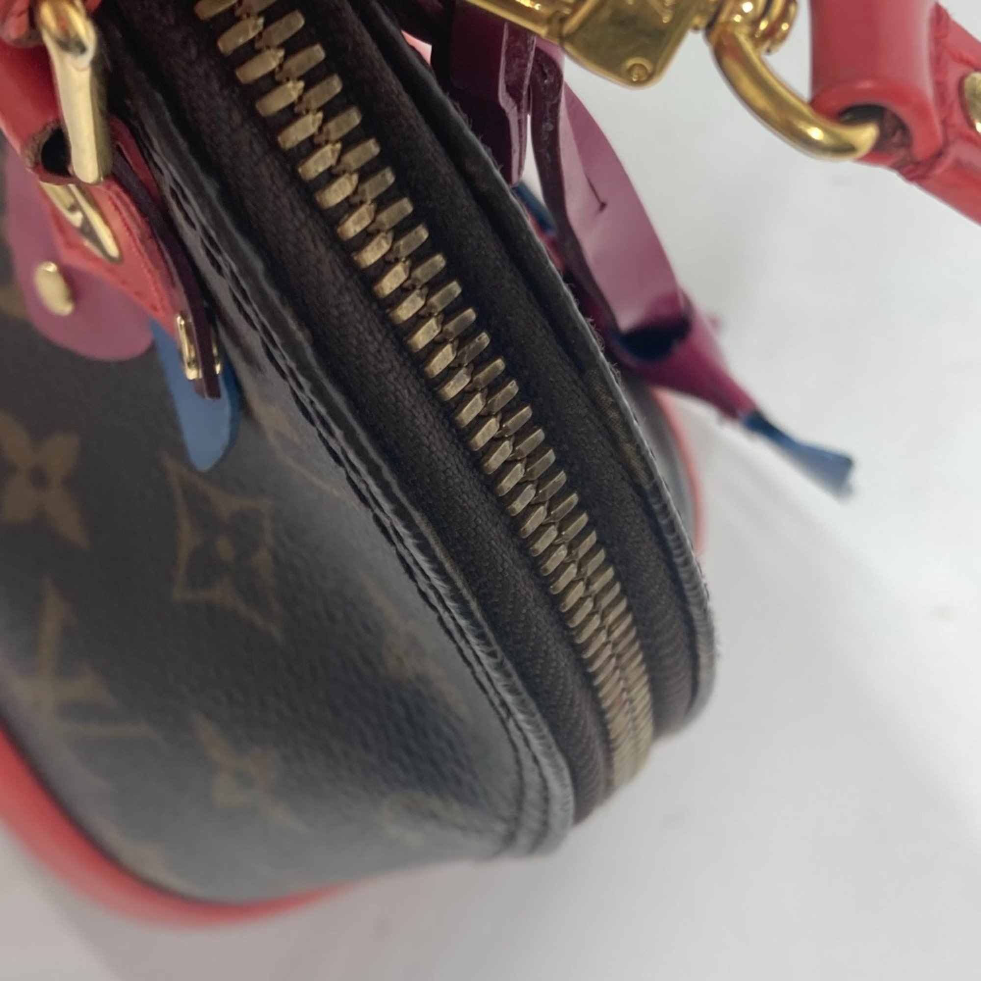 Louis Vuitton M41659 Monogram totem 2WAY Bag Shoulder Bag Bag Crossbody Hand Bag Flamingo Brown pink