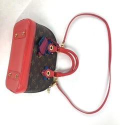 Louis Vuitton M41659 Monogram totem 2WAY Bag Shoulder Bag Bag Crossbody Hand Bag Flamingo Brown pink