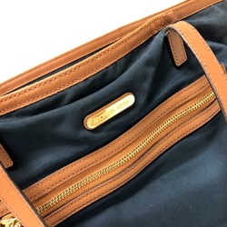 Michael course Bag Tote Bag Shoulder Bag Navy Brown