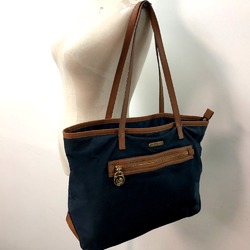 Michael course Bag Tote Bag Shoulder Bag Navy Brown