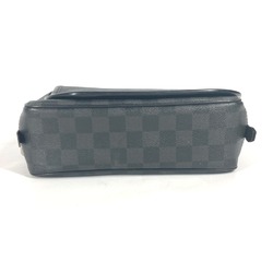 Louis Vuitton N41419 Damier Graphite Flap multi-purpose pouch Pouch Black