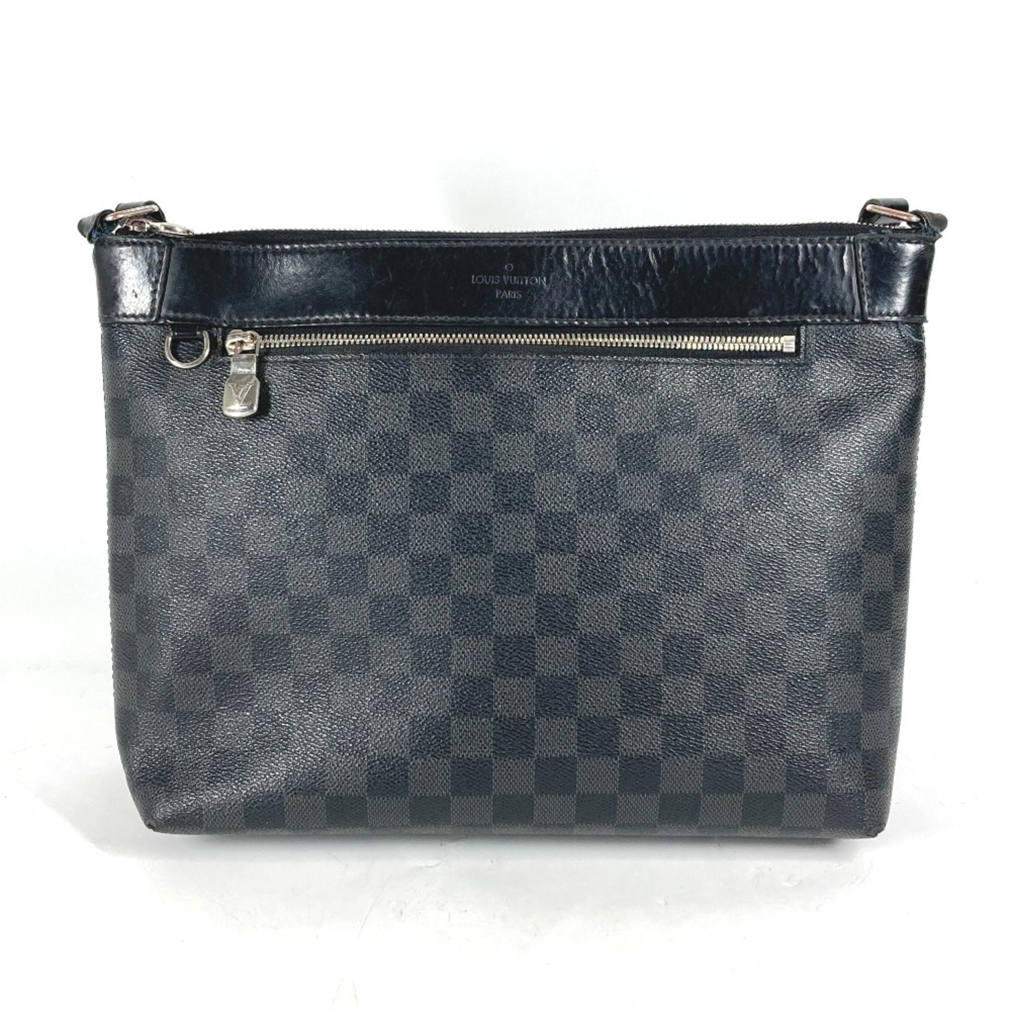 Louis Vuitton N40003 Damier Graphite Crossbody bag Shoulder Bag Black