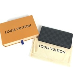 Louis Vuitton N62665 Damier Graphite long wallet bifold Long Wallet Black