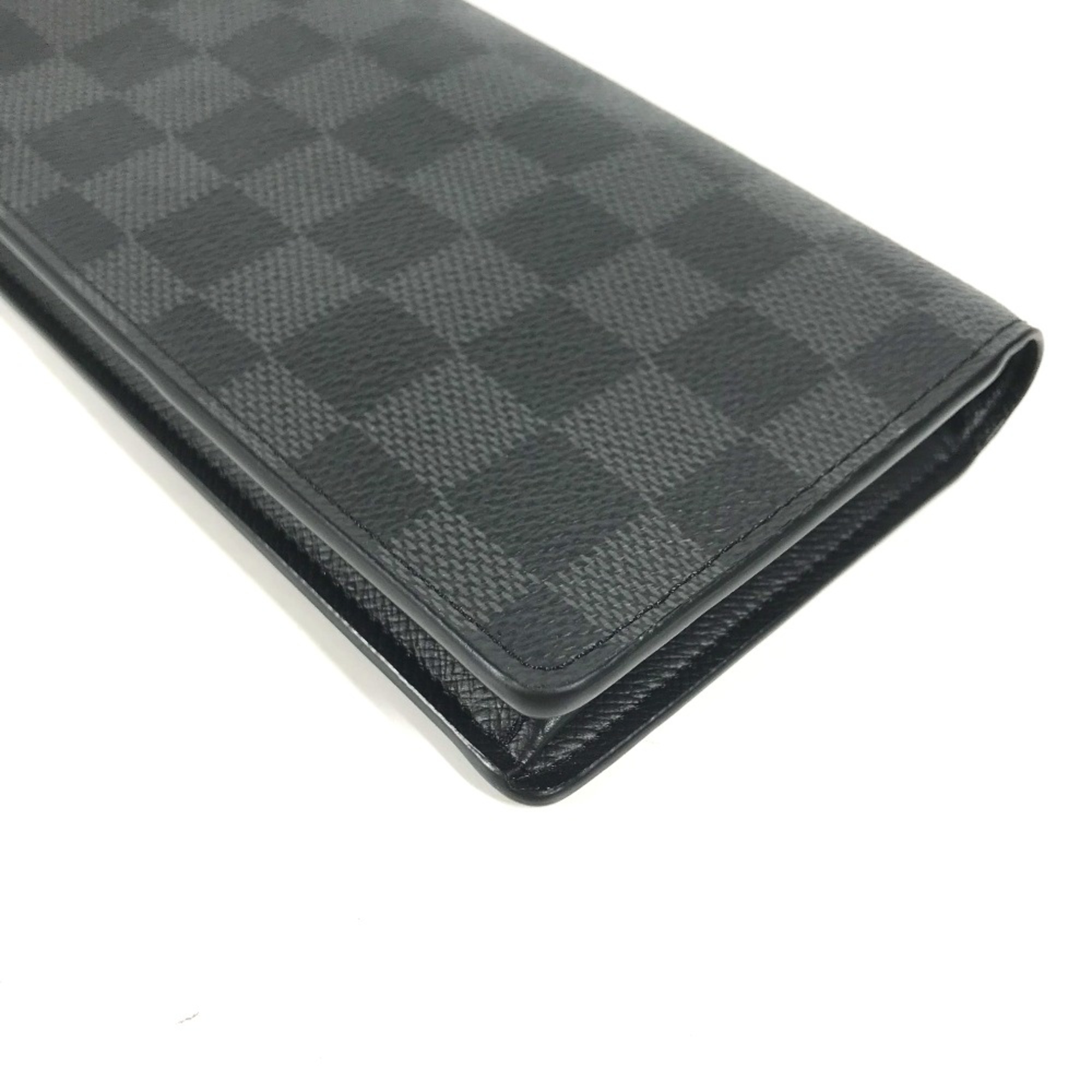 Louis Vuitton N62665 Damier Graphite long wallet bifold Long Wallet Black