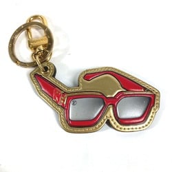 Louis Vuitton M68865 Glasses Eyewear Sunglasses Key Holder Bag Charm charm GoldxRed