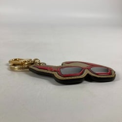 Louis Vuitton M68865 Sunglasses glasses Bag Charm Key Holder Gold Red