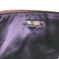 Miu Miu Materasse Bag Pouch Purple Red Based