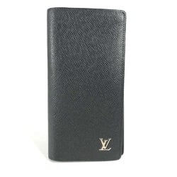 Louis Vuitton M30501 Taiga Long wallet Long Wallet Ardoise Black