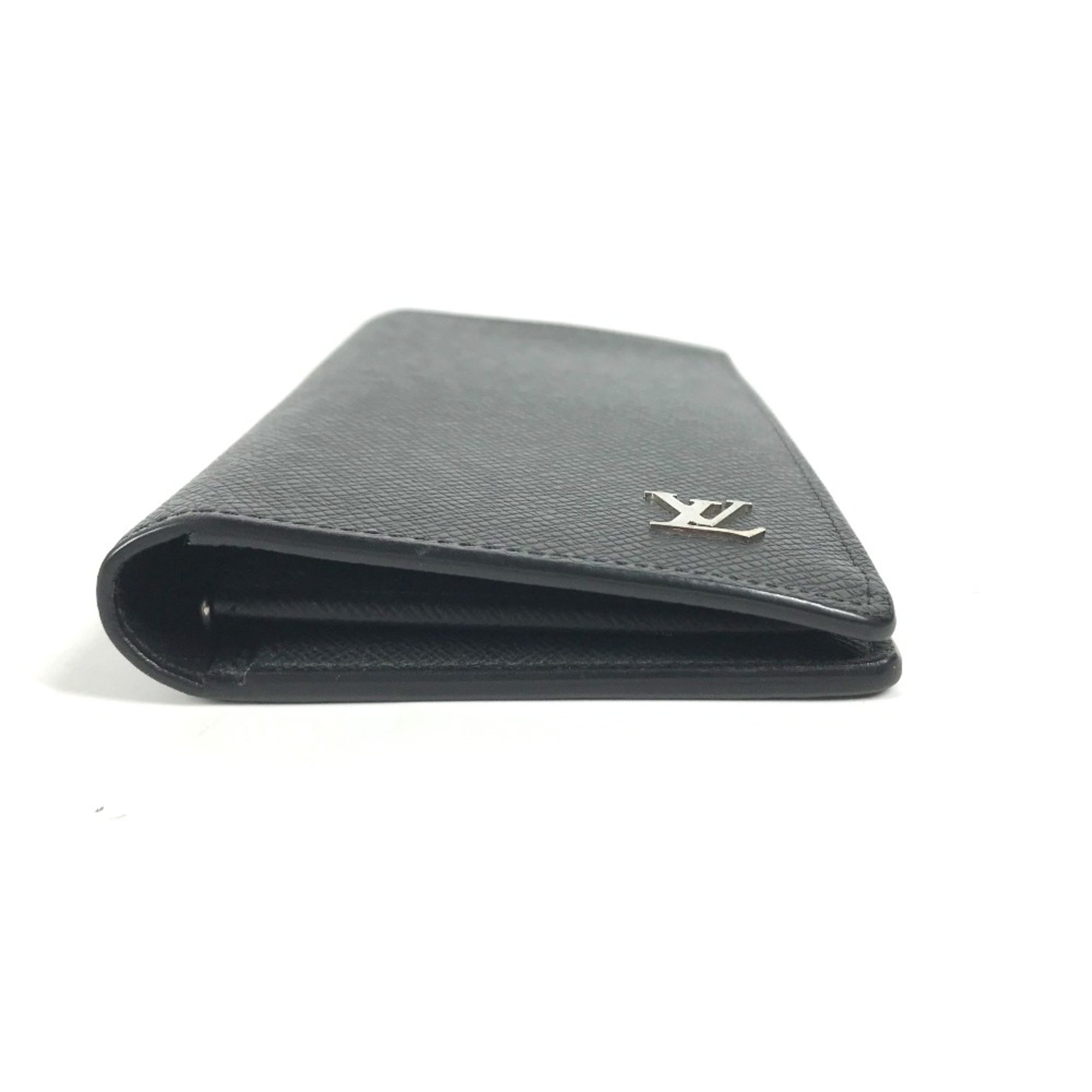 Louis Vuitton M30501 Taiga Long wallet Long Wallet Ardoise Black