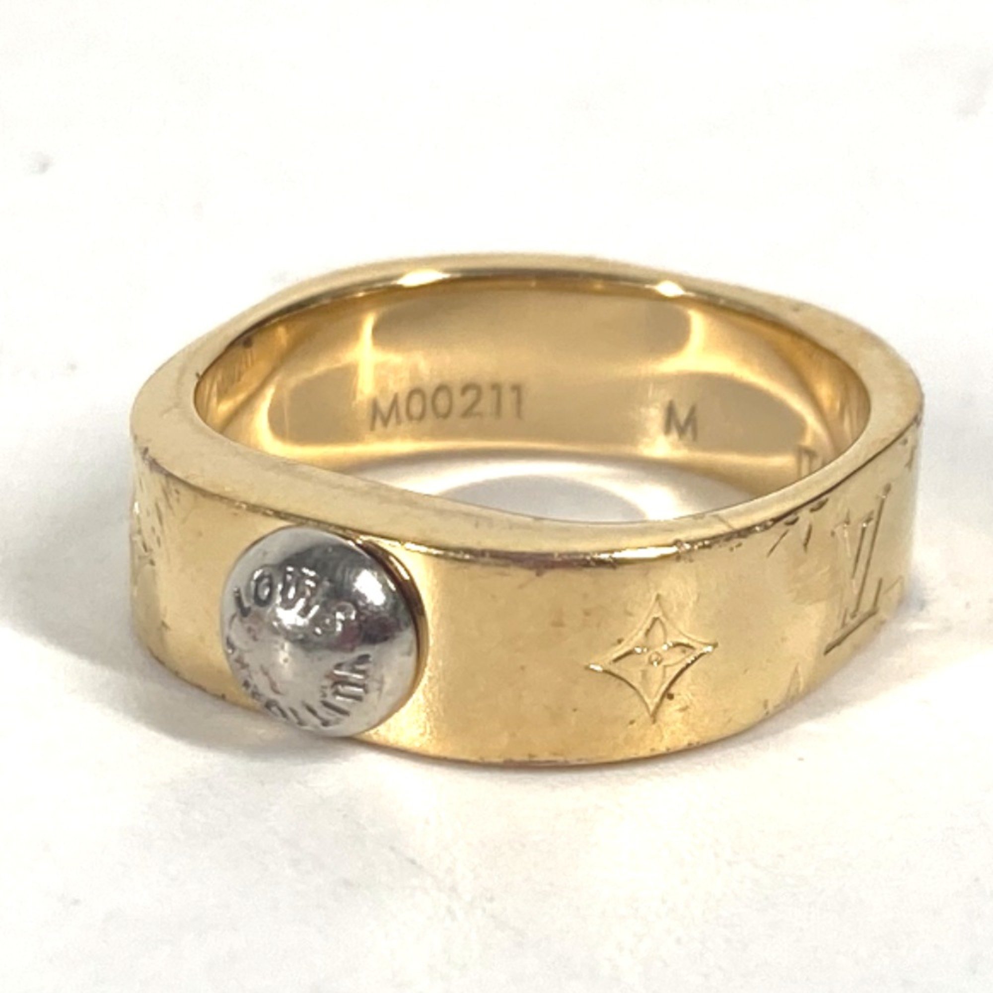 Louis Vuitton M00211 Monogram Accessories Ring Gold