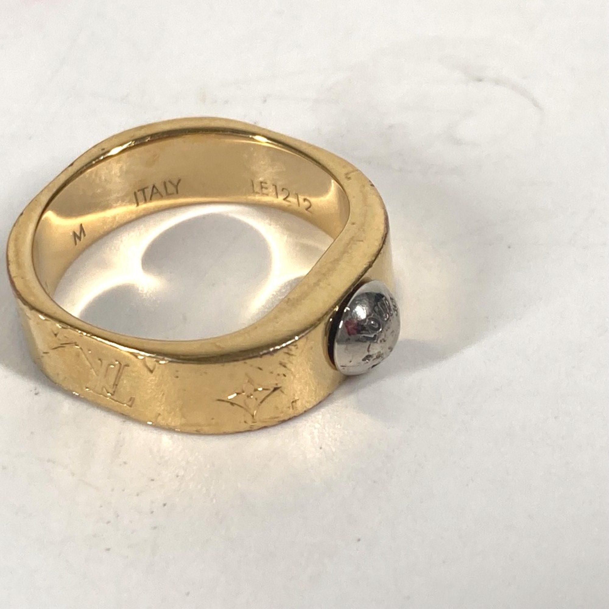 Louis Vuitton M00211 Monogram Accessories Ring Gold