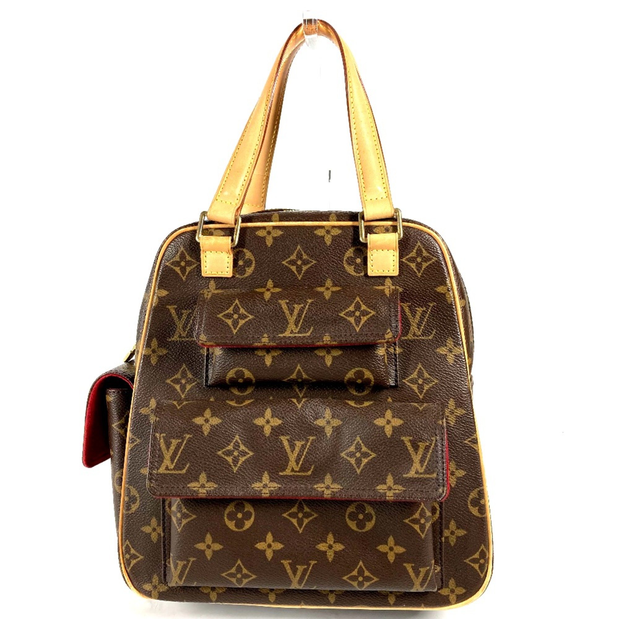 Louis Vuitton M51161 Monogram Hand Bag Brown