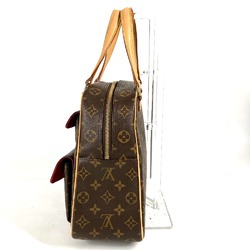 Louis Vuitton M51161 Monogram Hand Bag Brown