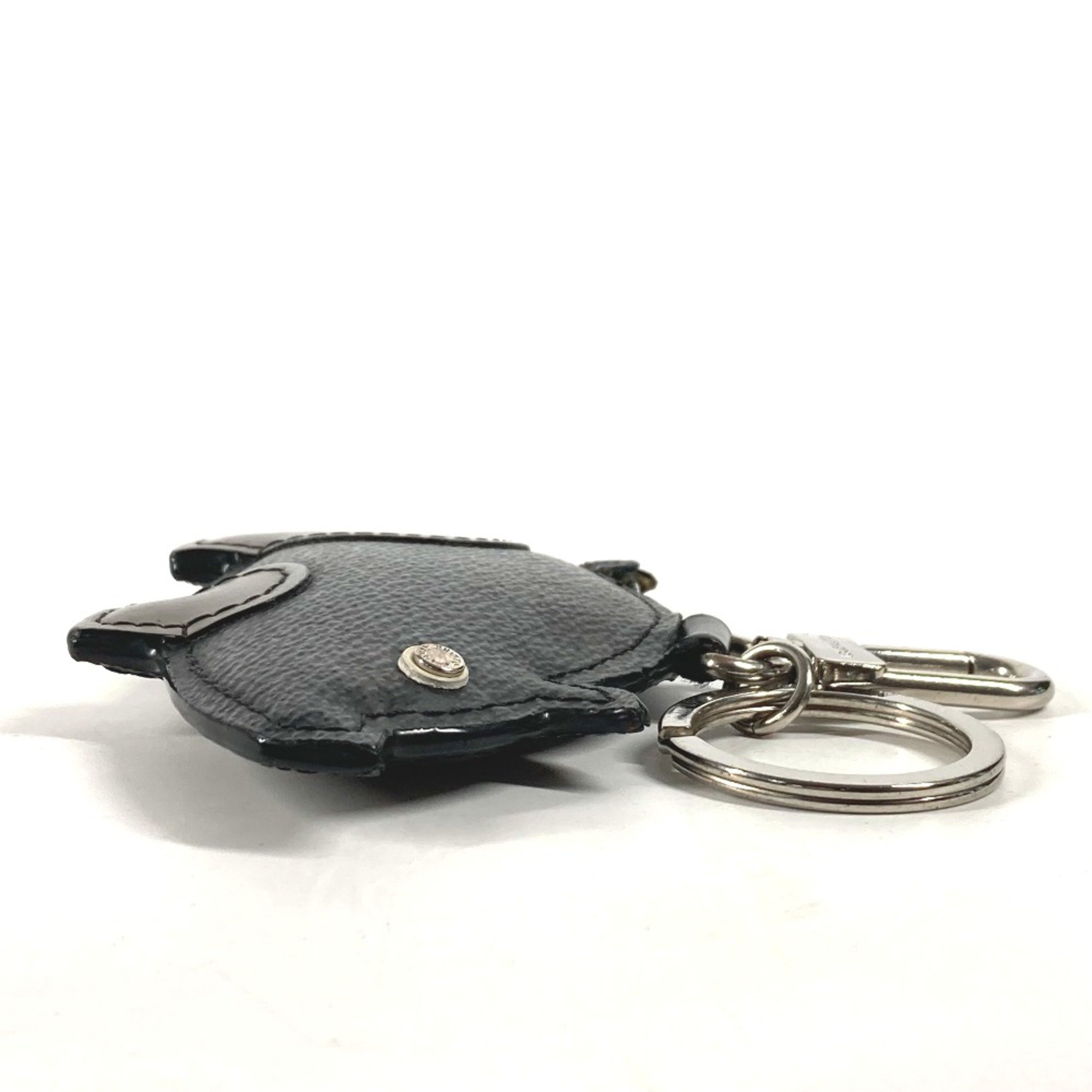 Louis Vuitton MP1994 MonogramEclipse Key Holder Key Ring charm Black