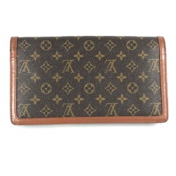 Louis Vuitton M51810 Monogram Pouch Cluch Bag Clutch bag Brown