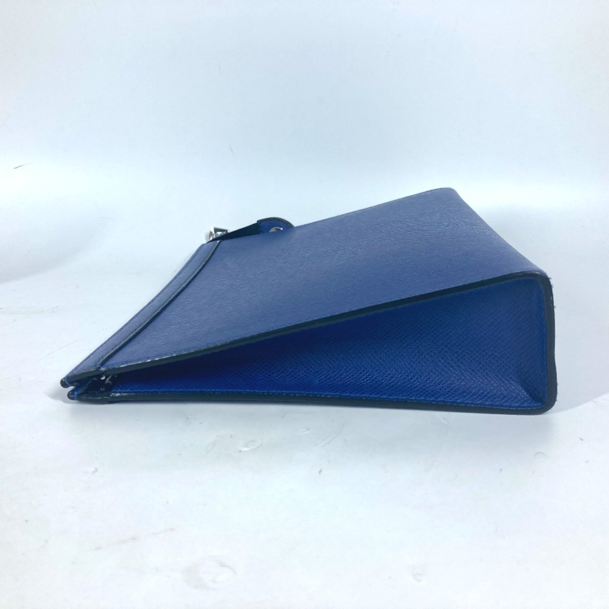 Louis Vuitton M30575 Taiga Bag Cluch Bag Pouch Clutch bag blue Black