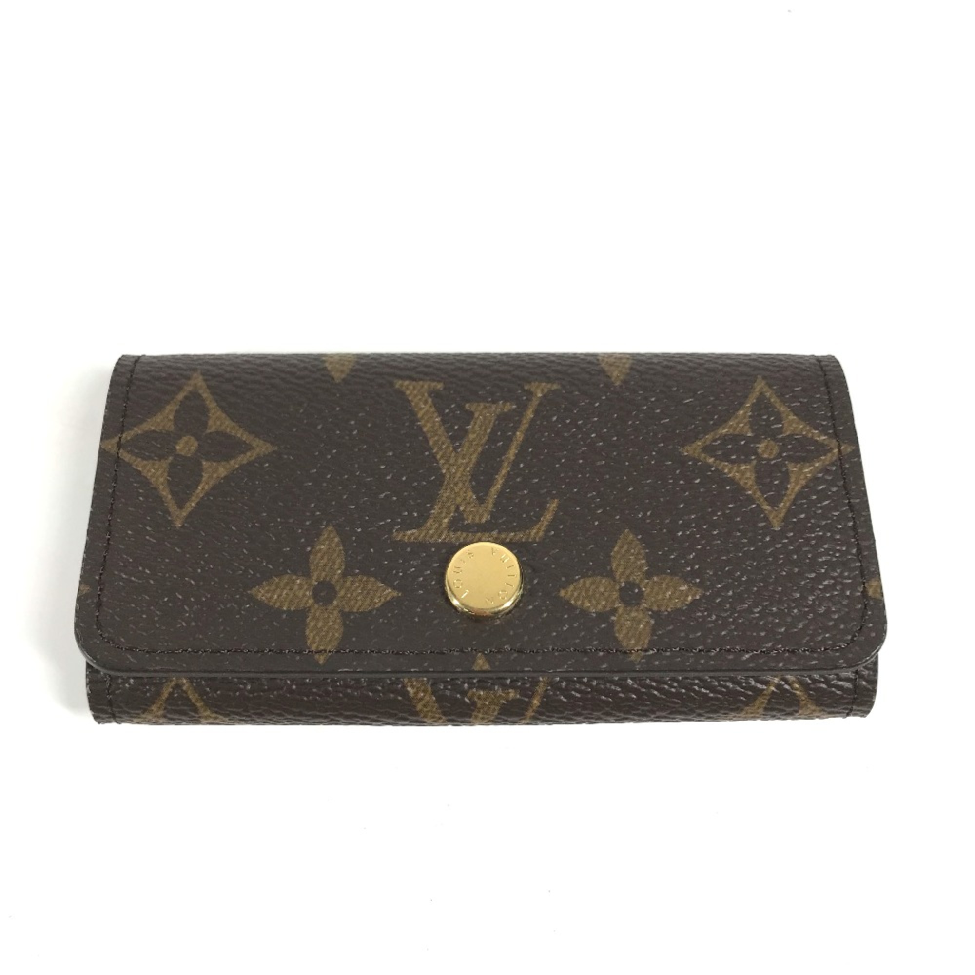 Louis Vuitton M69517 Monogram 4-Key Key Case Key Case Brown