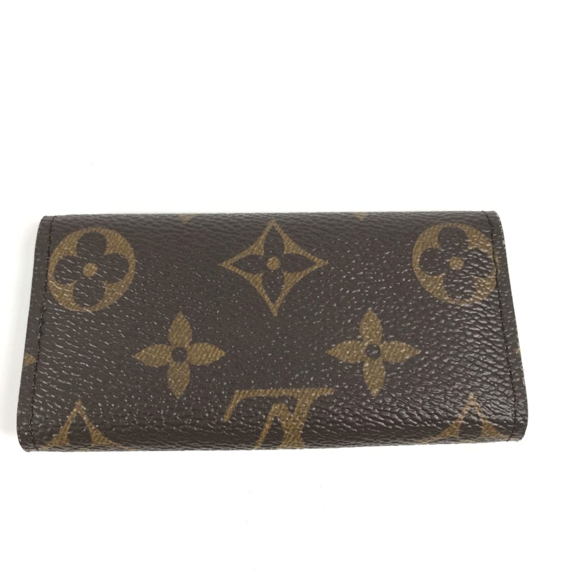 Louis Vuitton M69517 Monogram 4-Key Key Case Key Case Brown