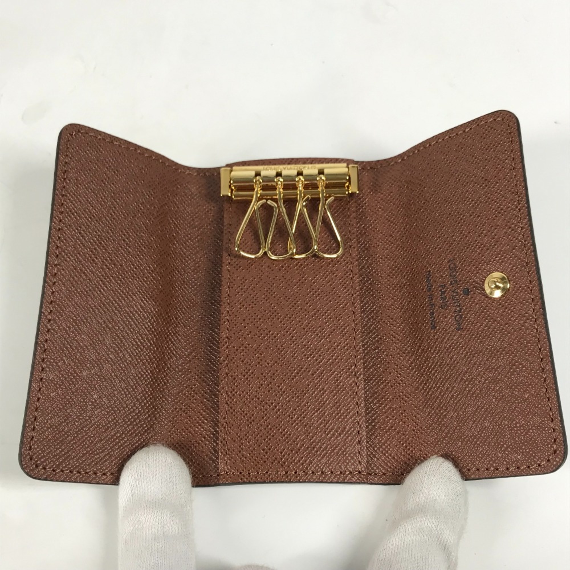 Louis Vuitton M69517 Monogram 4-Key Key Case Key Case Brown