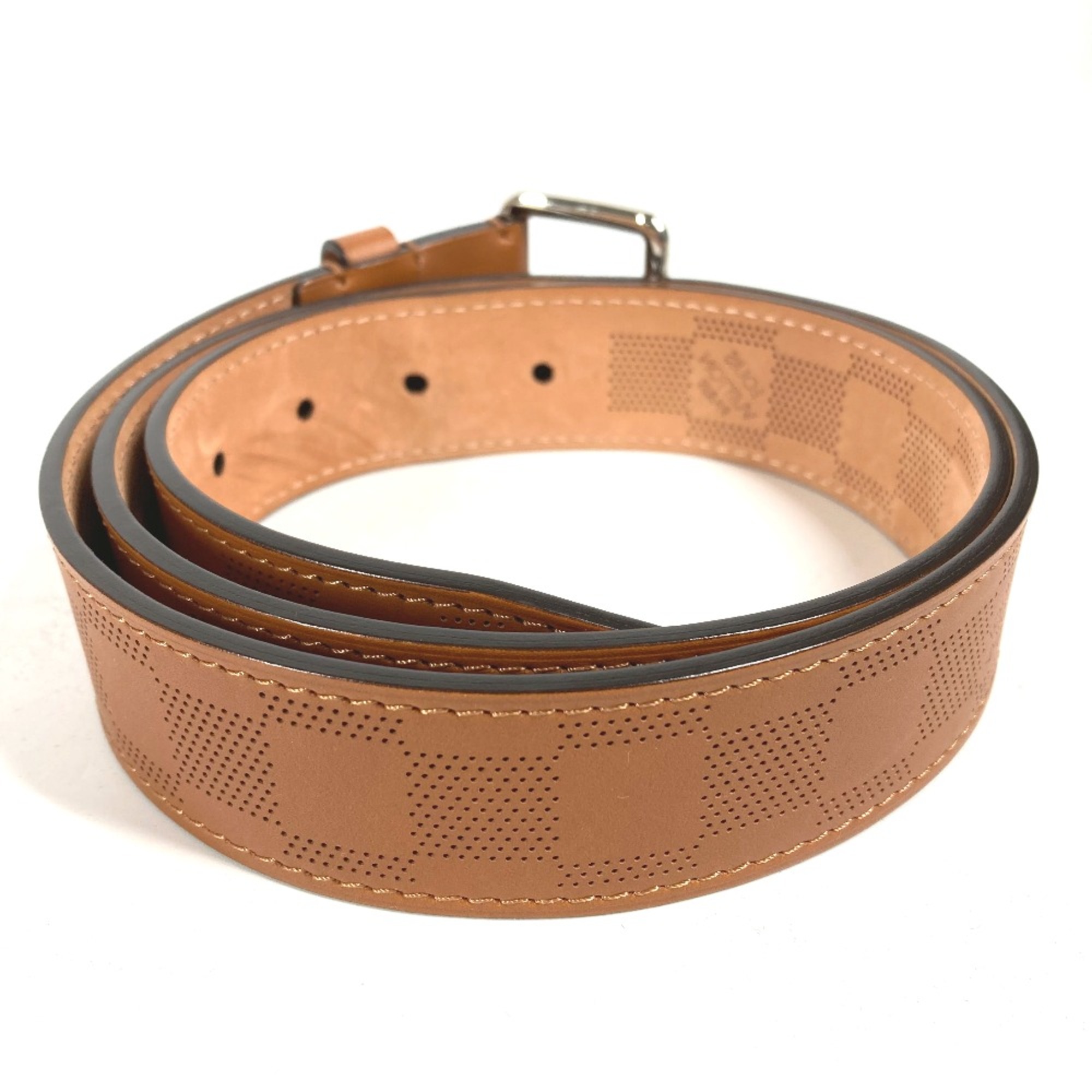 Louis Vuitton MP117U Damier belt Brown