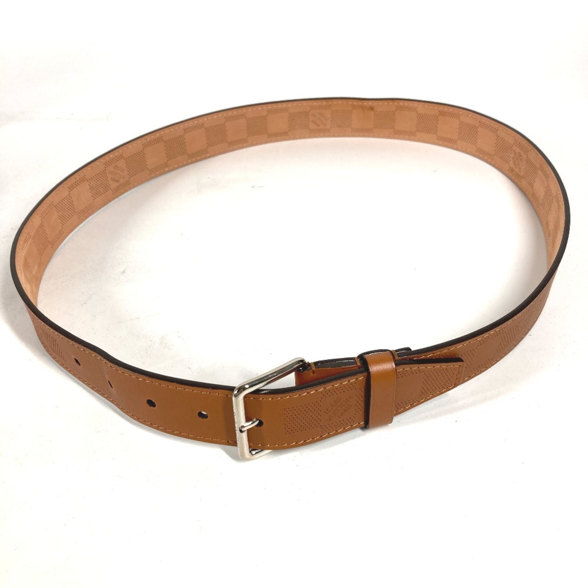 Louis Vuitton MP117U Damier belt Brown