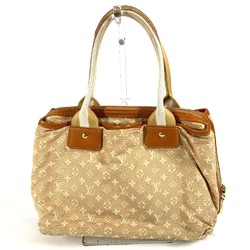 Louis Vuitton M92505 Monogram mini Bag Hand Bag Tote Bag Beige