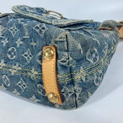 Louis Vuitton M95049 MonogramDenim Crossbody 2WAY Bag Hand Bag with replacement strap Shoulder Bag blue