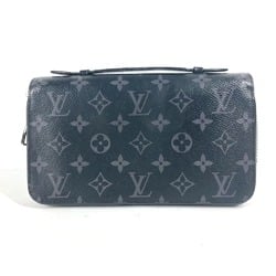 Louis Vuitton M61698 MonogramEclipse Bags Hand Bag Travel Cases Long Wallet Black