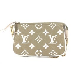 Louis Vuitton M81284 MonogramEmpreinte Bag Chain bag Hand Bag khaki White