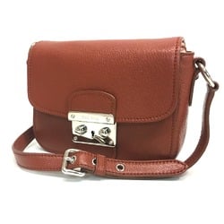 Miu Miu 5BH644 Bag Lock Hardware Shoulder Bag BACCA Brown