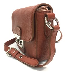 Miu Miu 5BH644 Bag Lock Hardware Shoulder Bag BACCA Brown