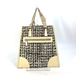 PRADA B11268 Tote Bag Hand Bag Beige