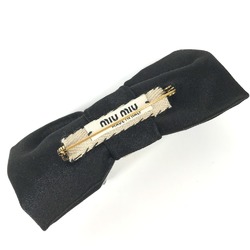 Miu Miu 5AJD36 Accessories Brooch Black