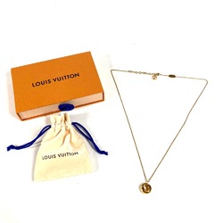 Louis Vuitton M61070 Alphabet Initials Pendant accessories Necklace Gold